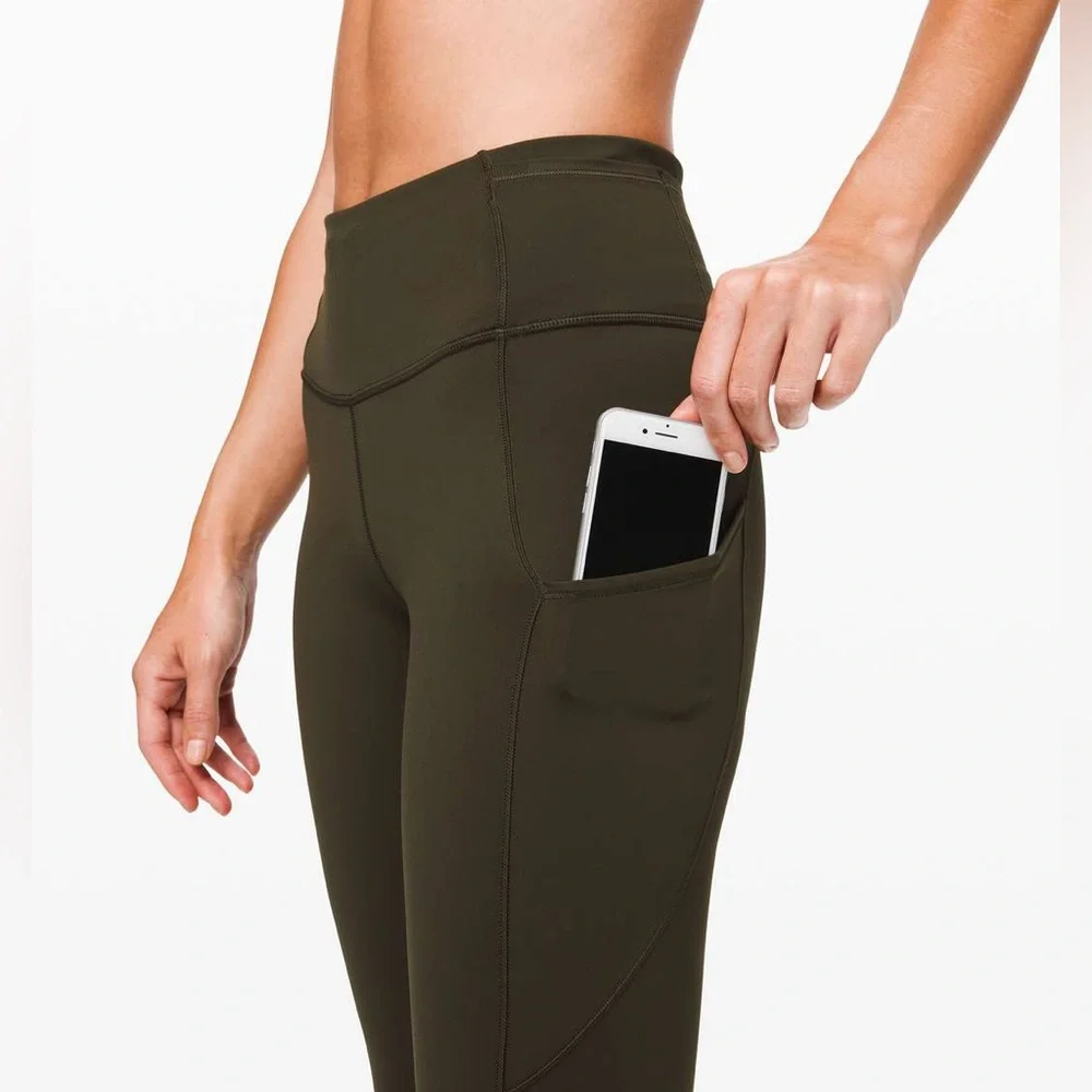 Lululemon Fast and Free High-Rise Crop II 23